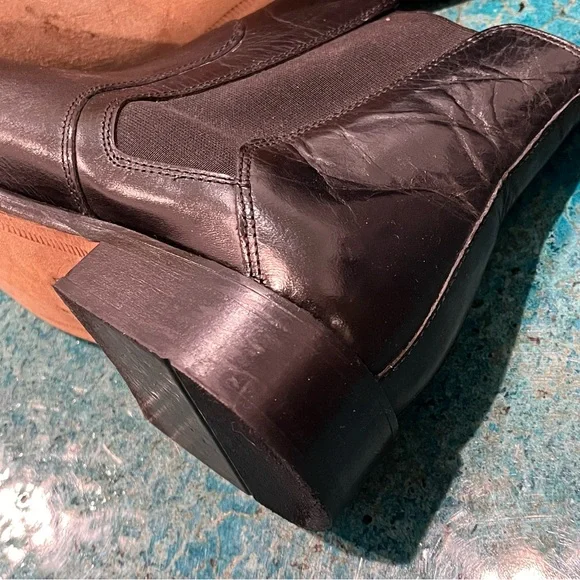 Giorgio Brutini 10.5 Black Leather Ankle Boots - Picture 8 of 8